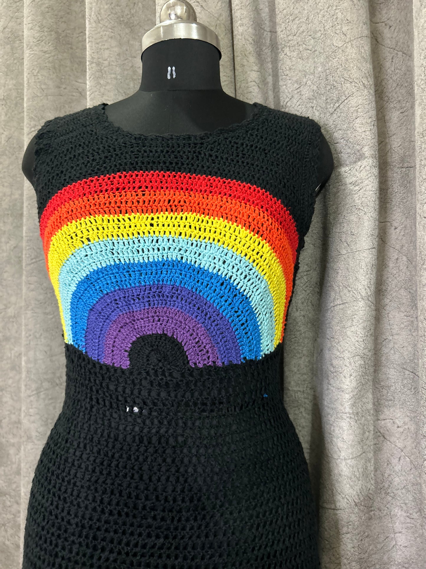 Rainbow Frill Dress