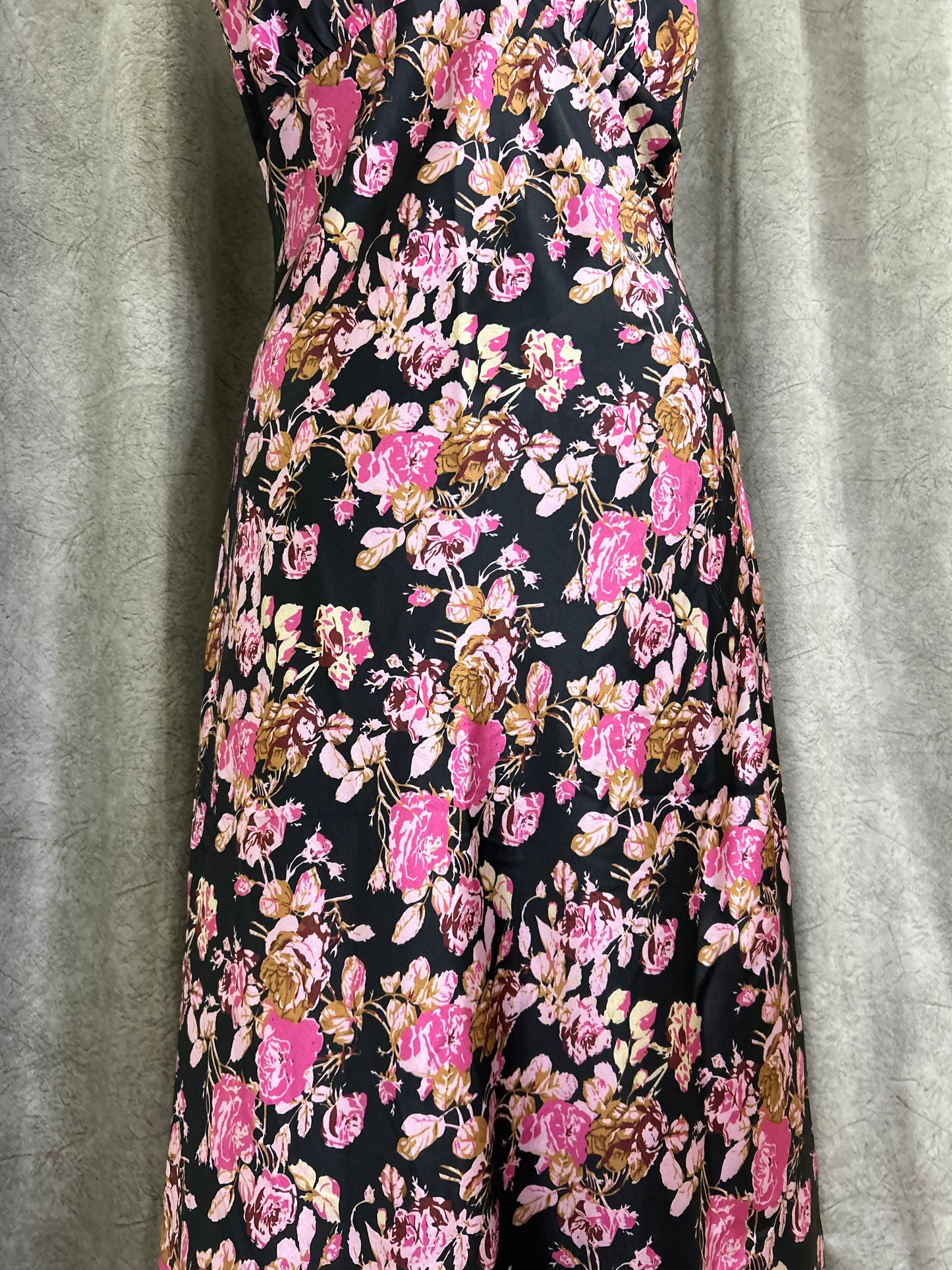 Vintage Dress Mini Floral Dress