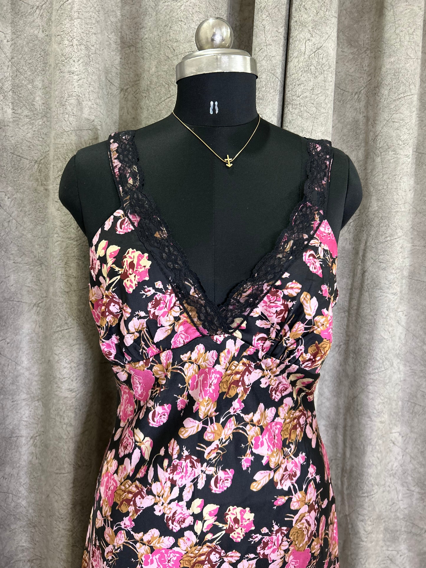 Vintage Dress Mini Floral Dress