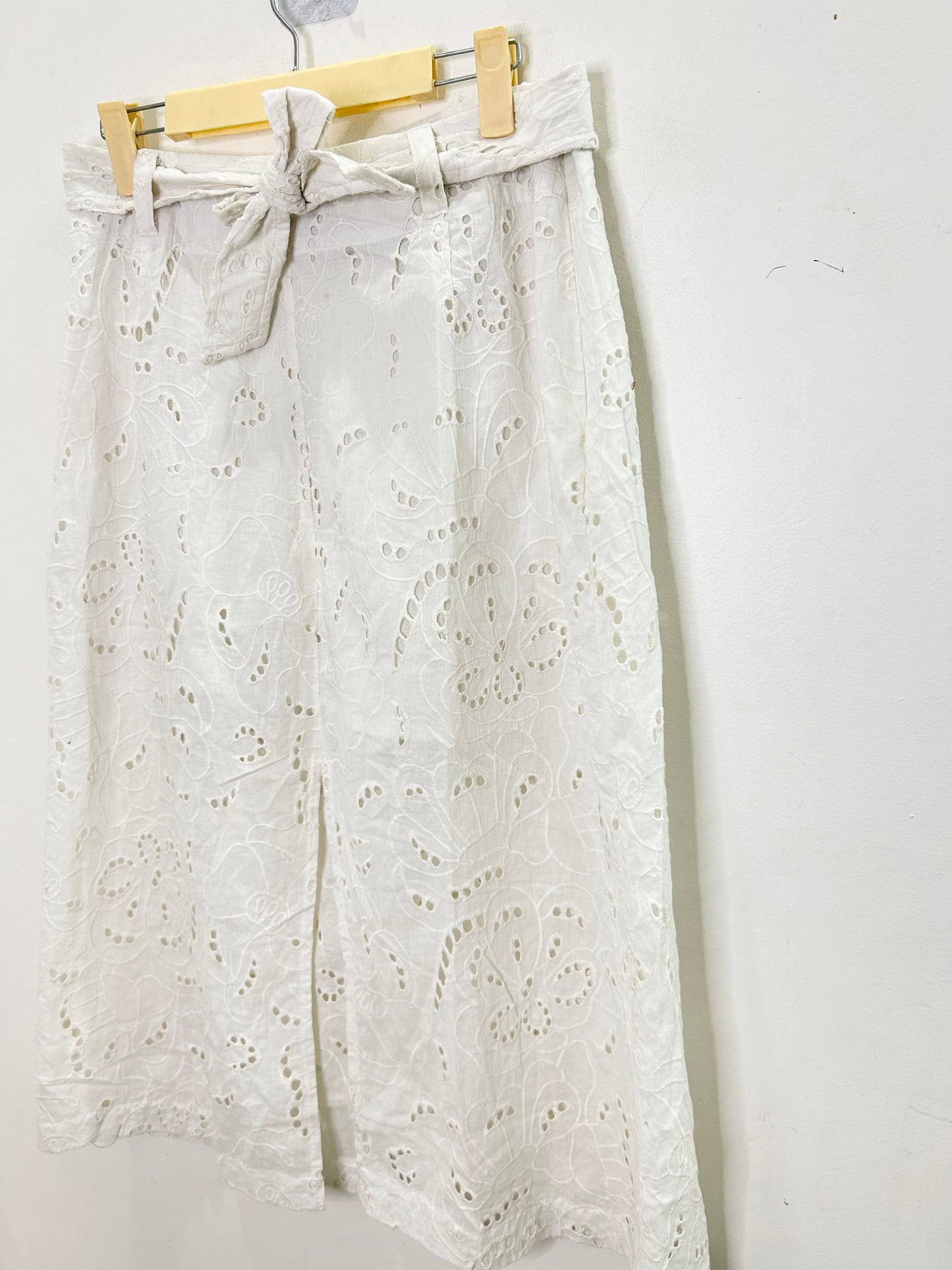 Front Knot Cotton Skirt