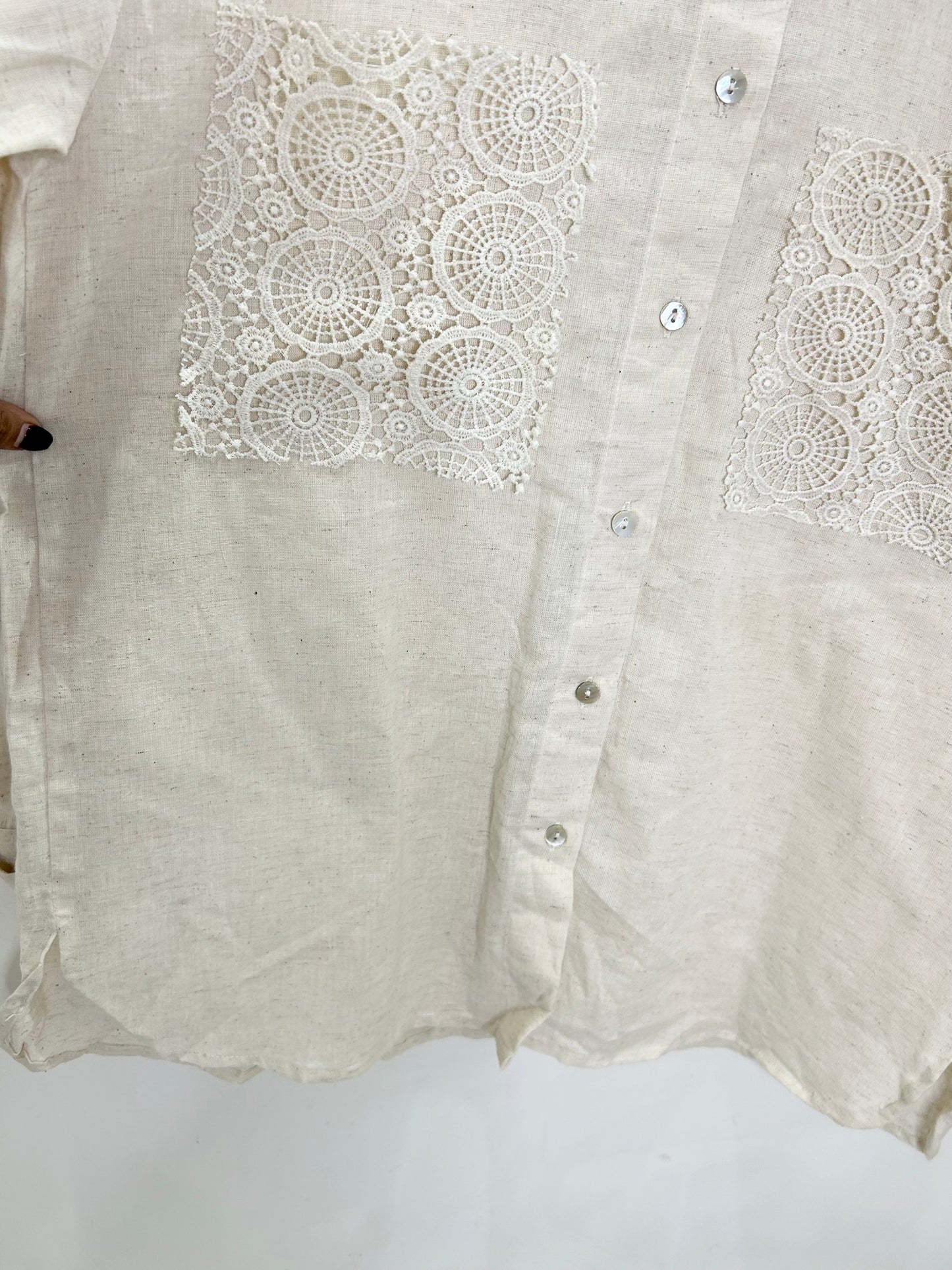 Linen Beige Shirt