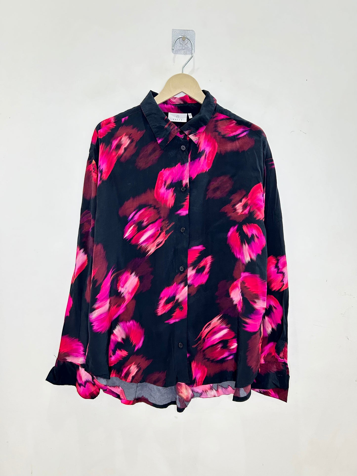 Pink Black Abstract Shirt