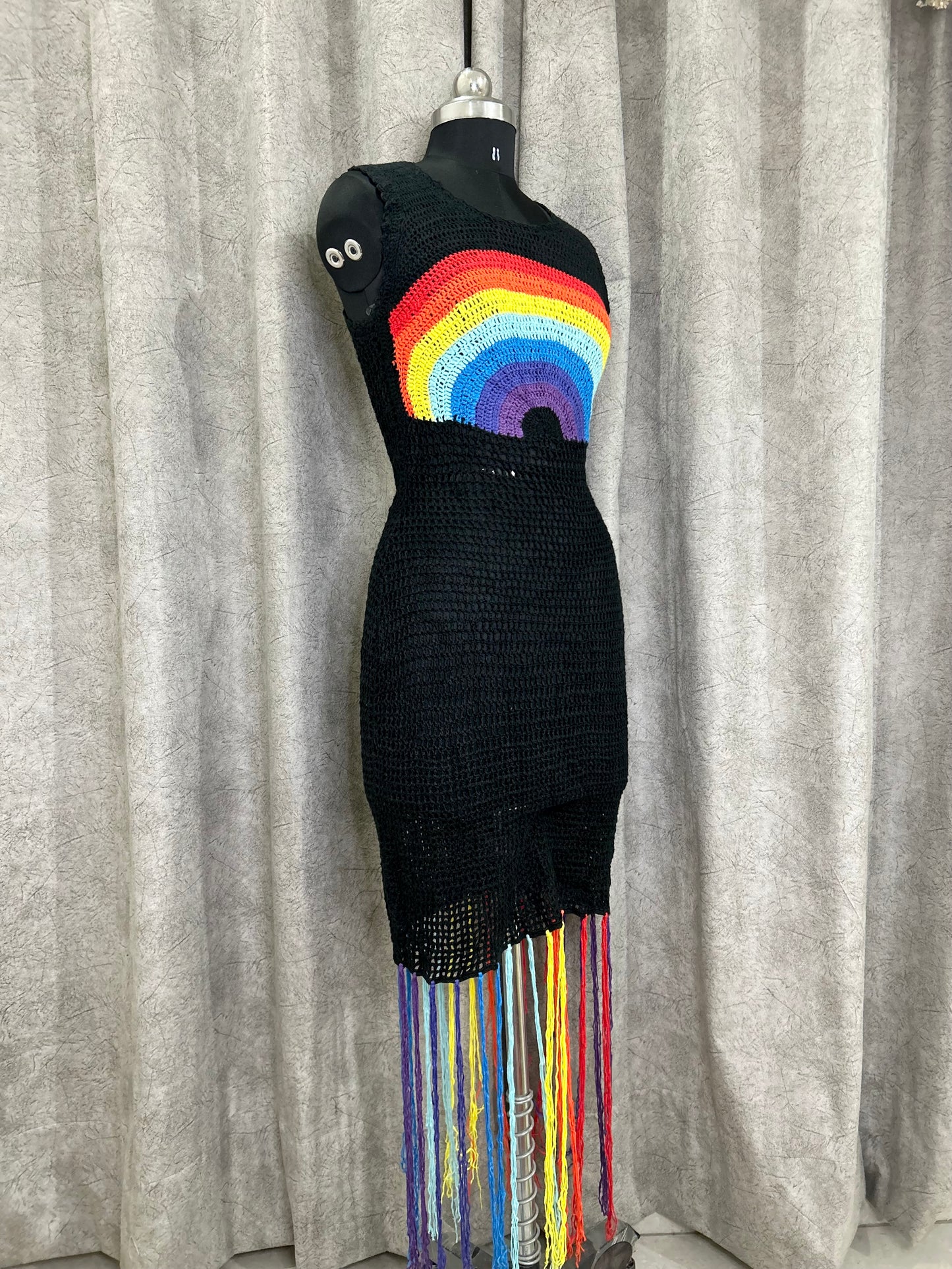 Rainbow Frill Dress