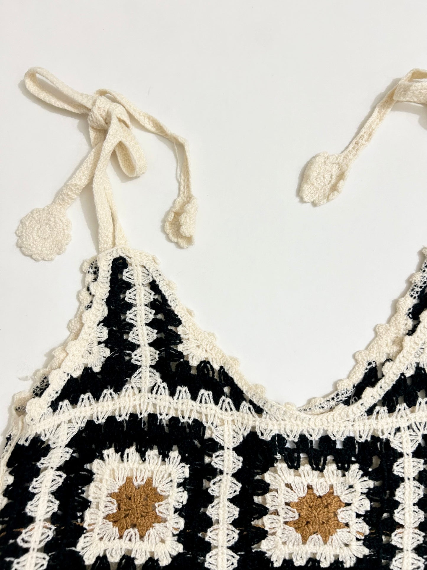 Granny Square Knot Top