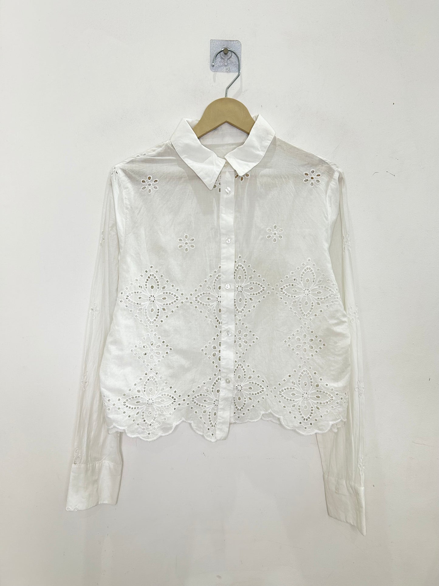 White cotton shirt