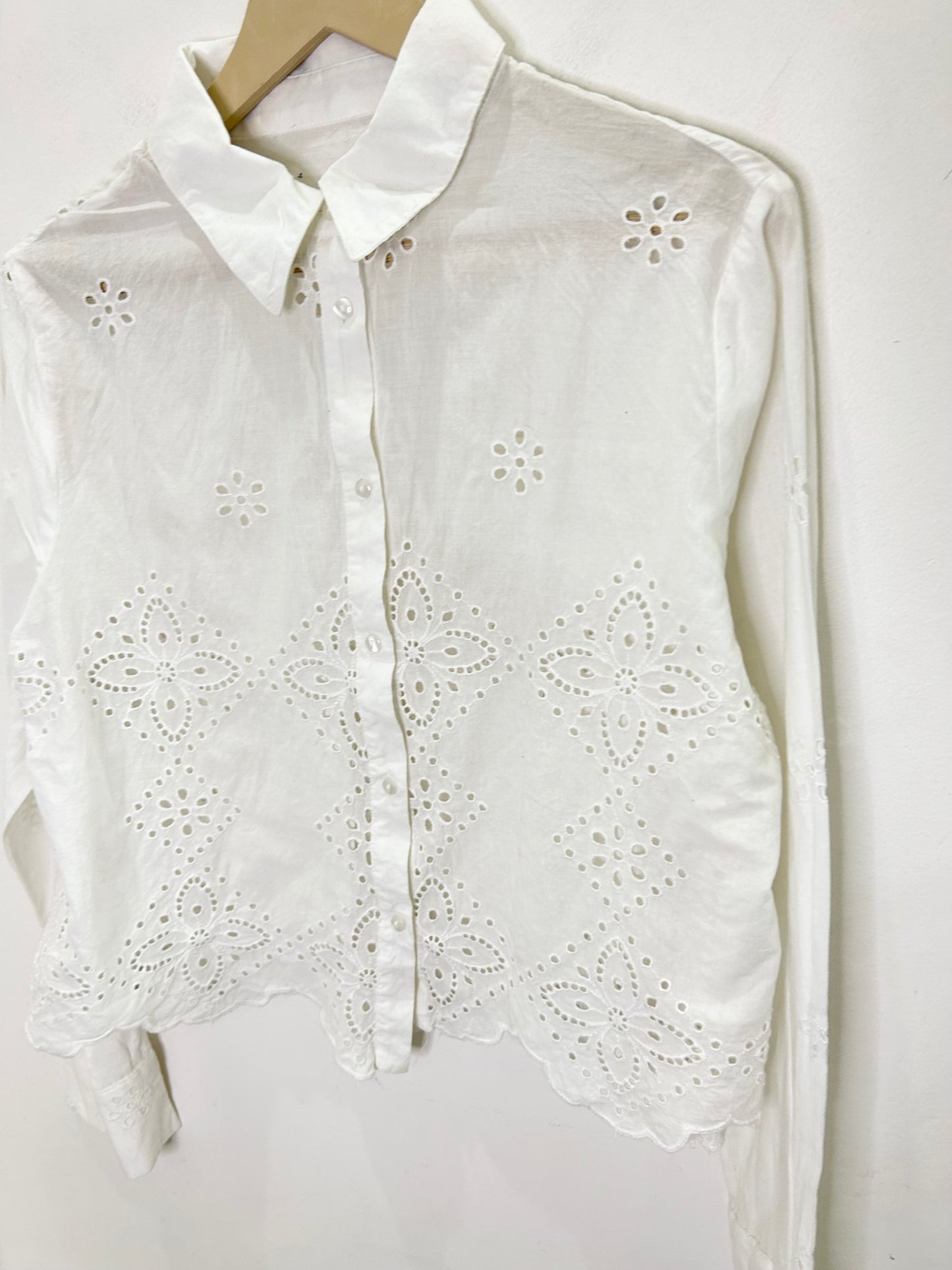 White cotton shirt