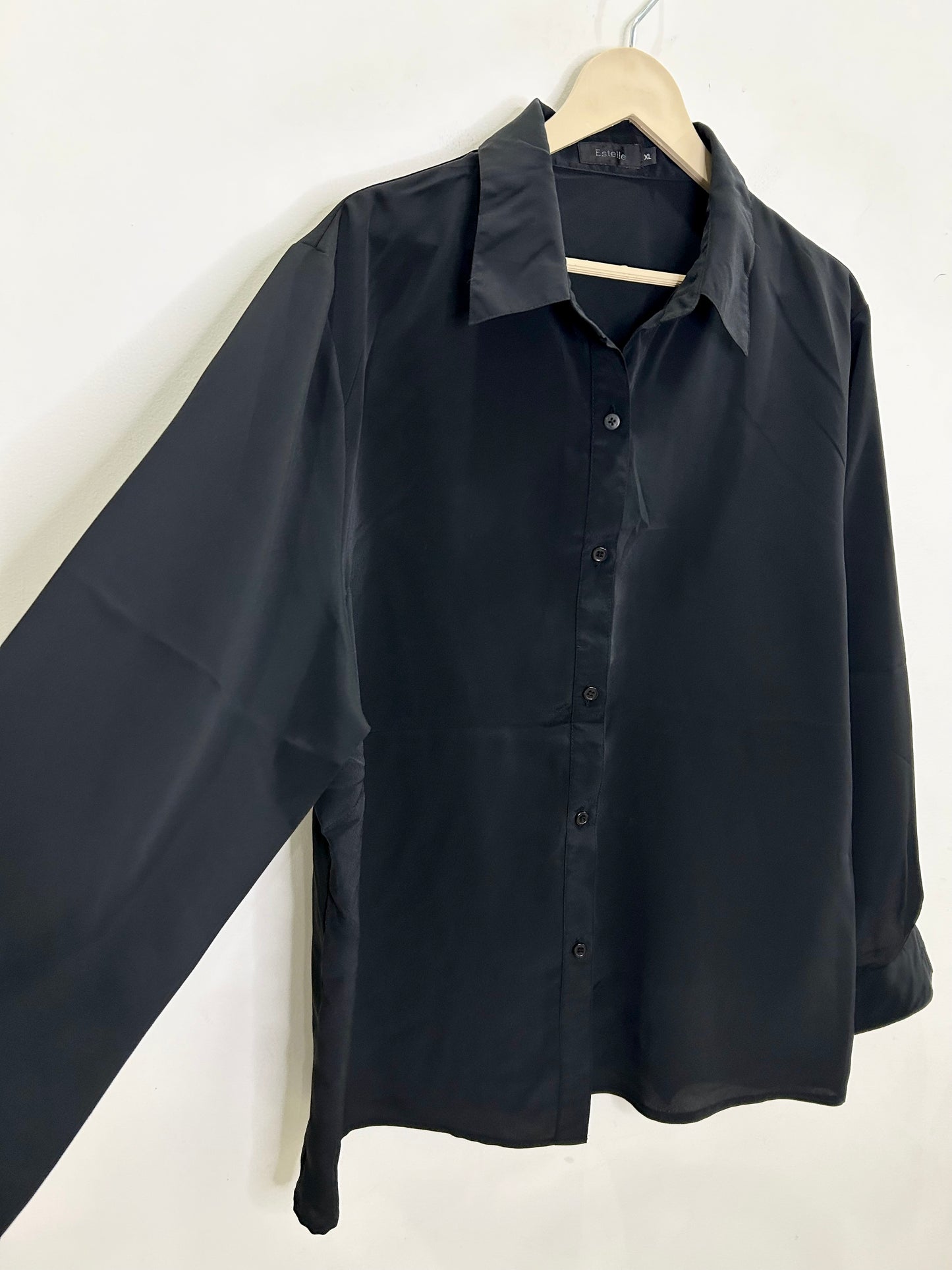 Black Solid Shirt