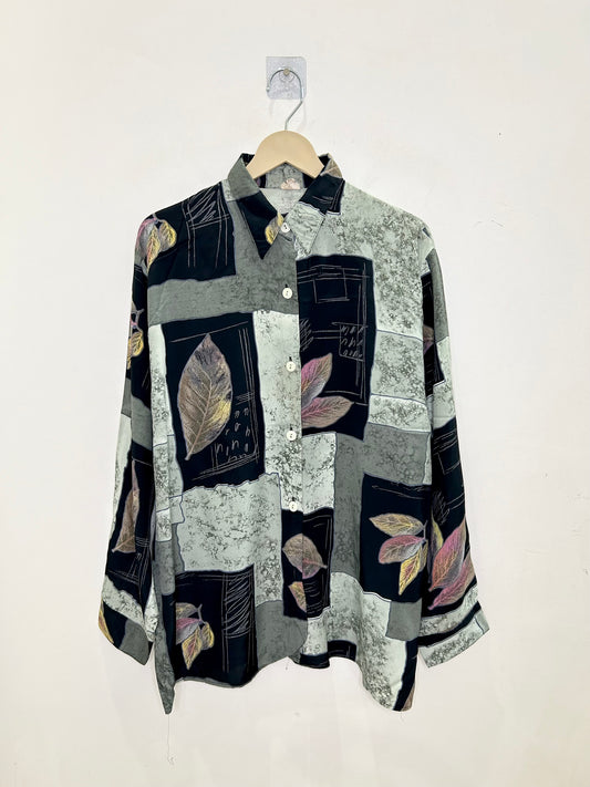 Leaf Print Shirt