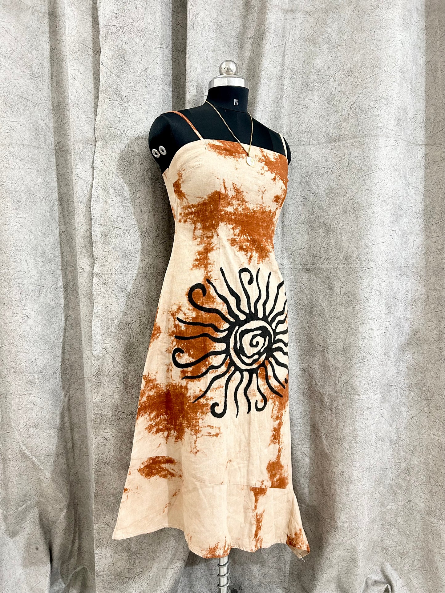 Sun Print Dress