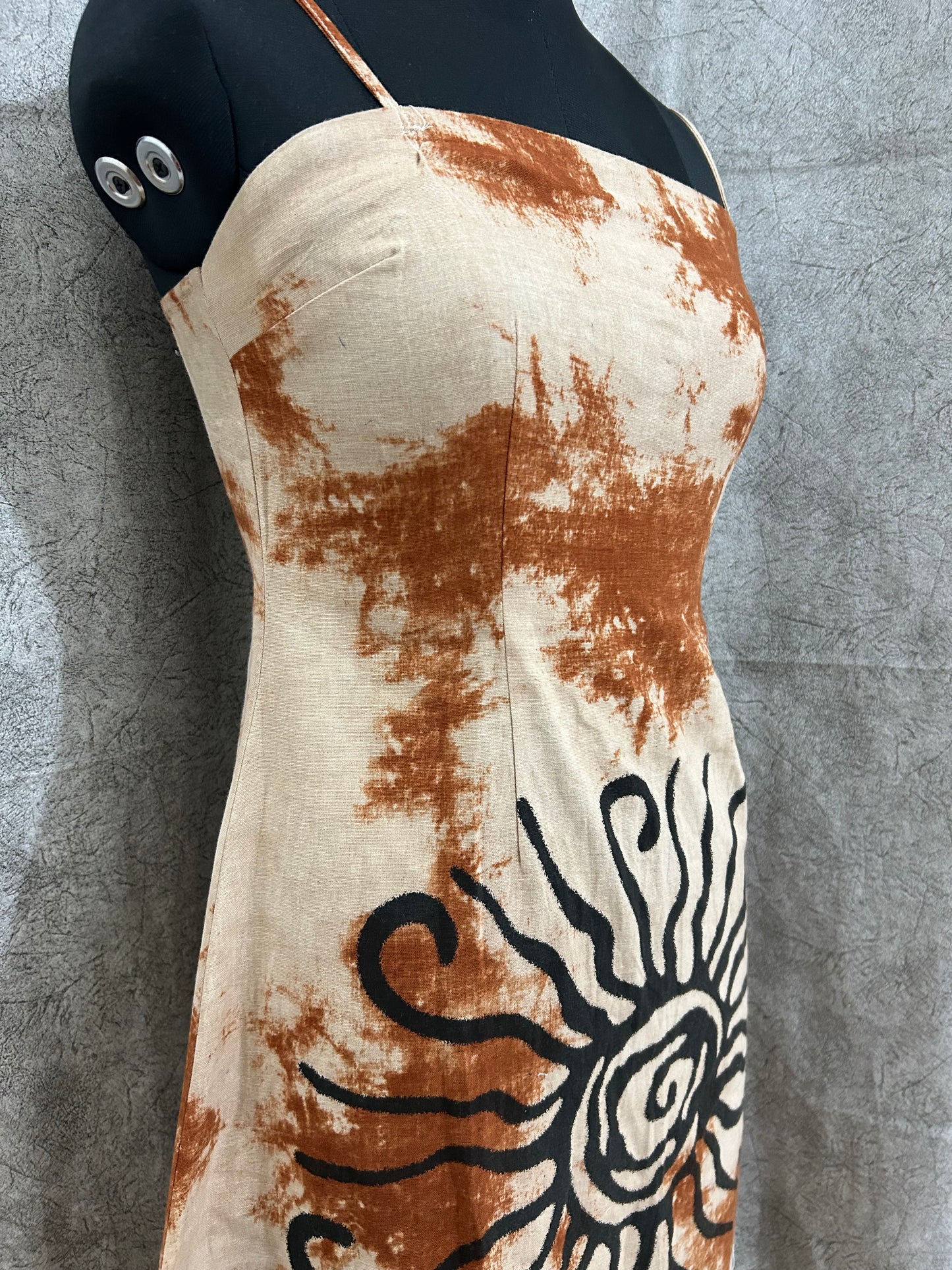 Sun Print Dress