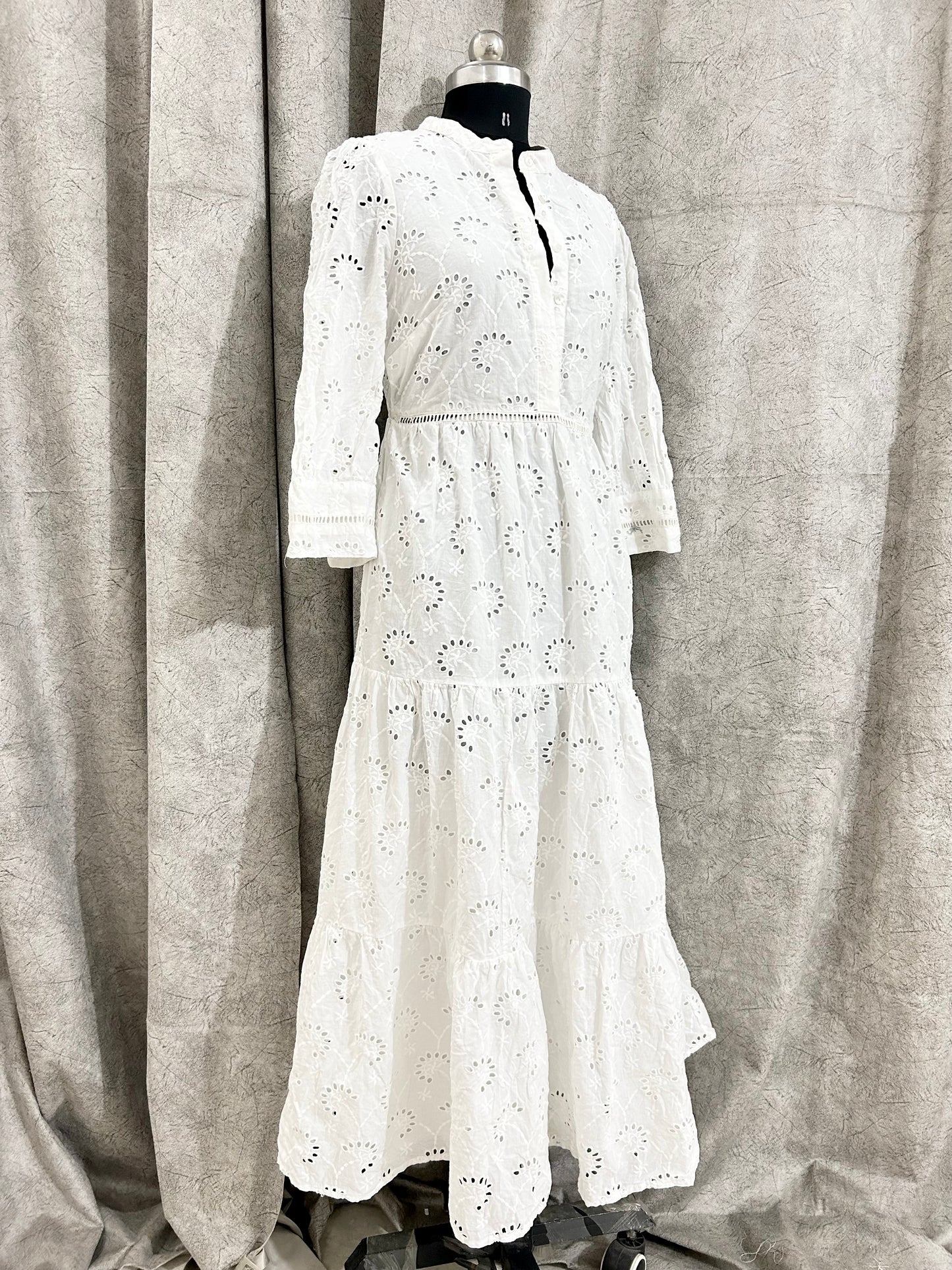 Cotton Eyelet Dress