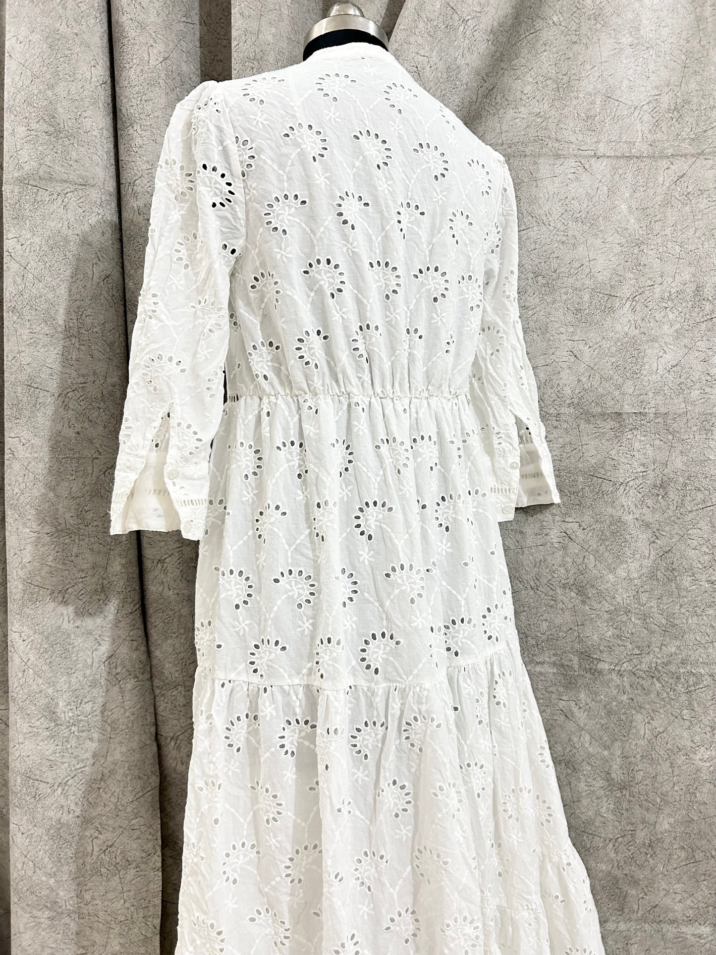 Cotton Eyelet Dress