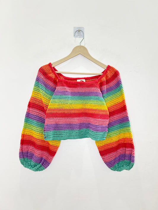 Crochet Multicolor Top