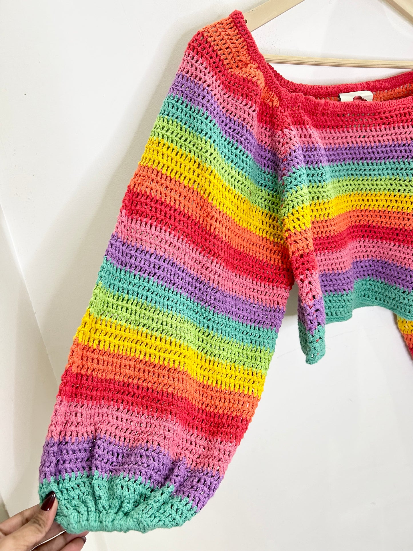 Crochet Multicolor Top