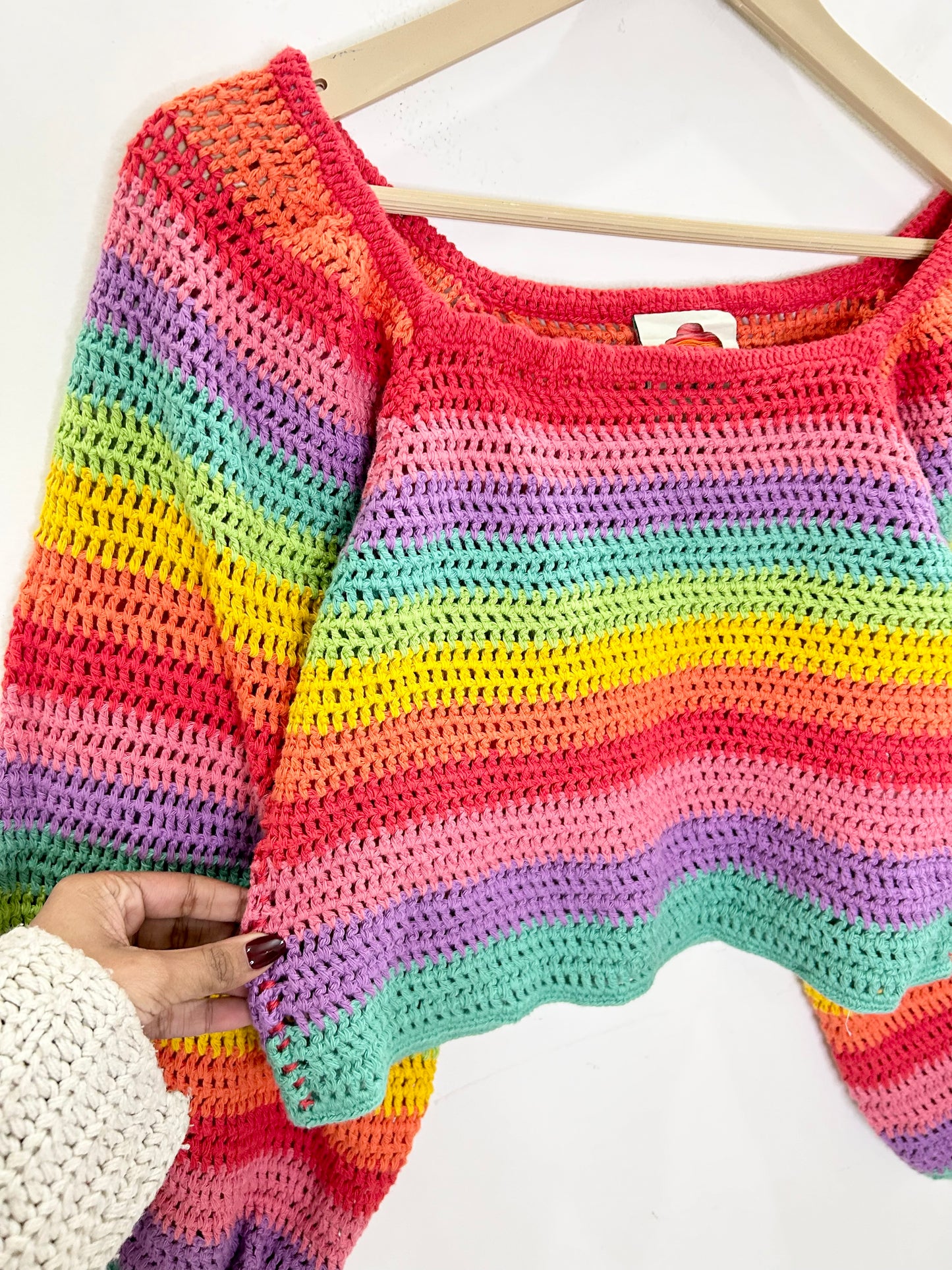 Crochet Multicolor Top