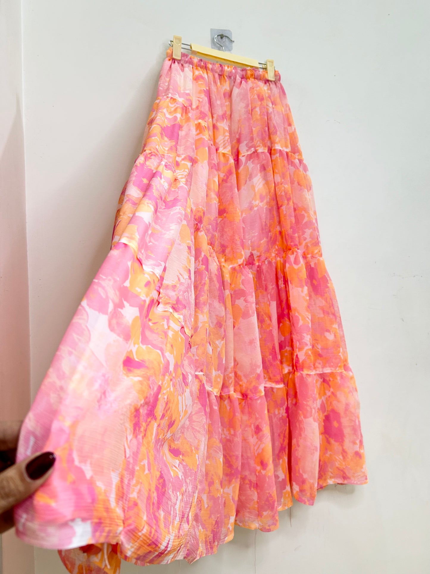 Pink-Orange Skirt