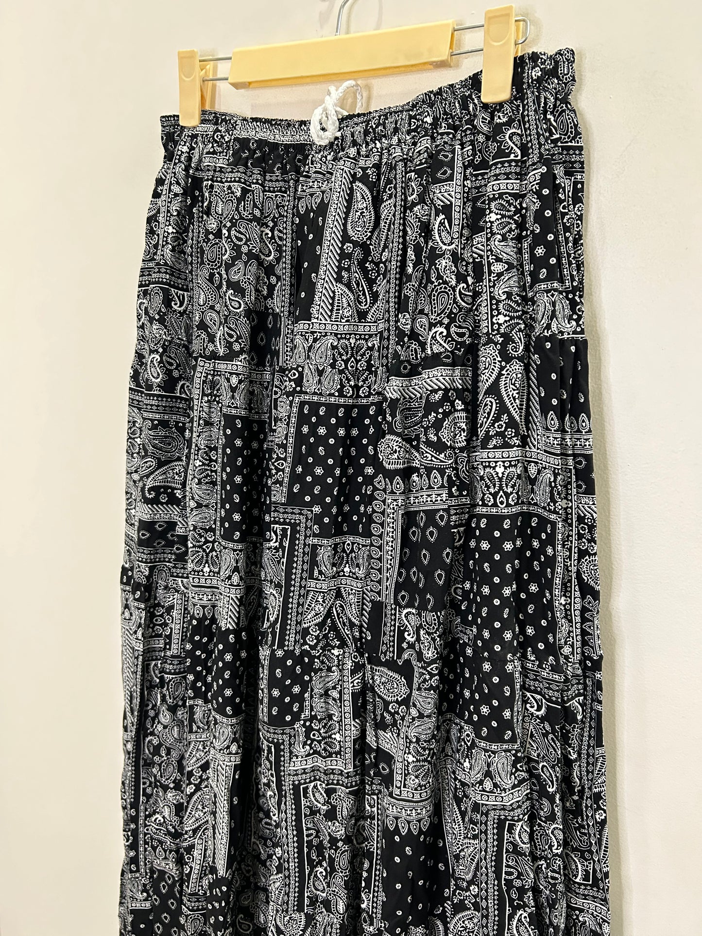 Paisley Print Skirt