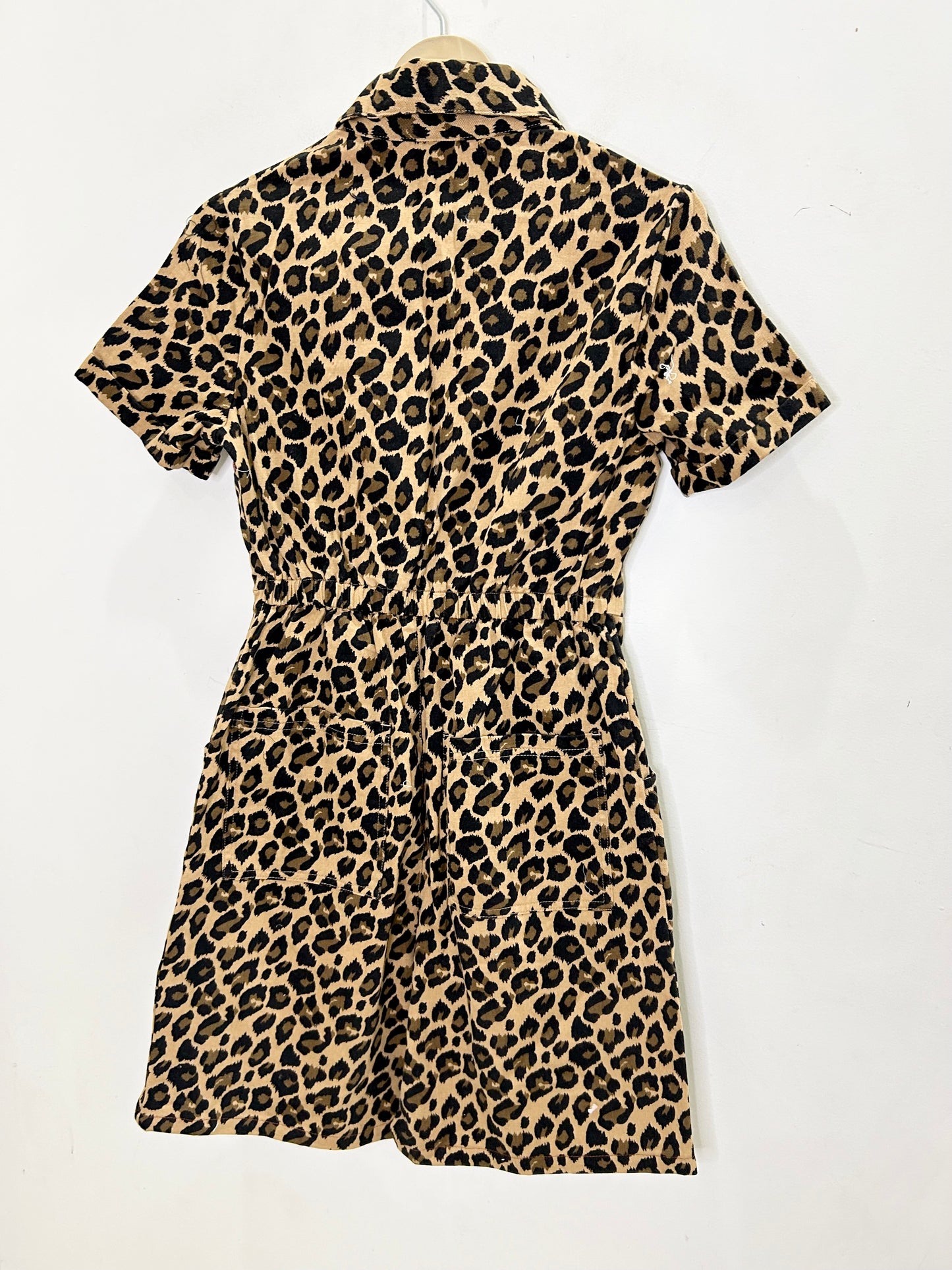 Leopard Print Dungaree