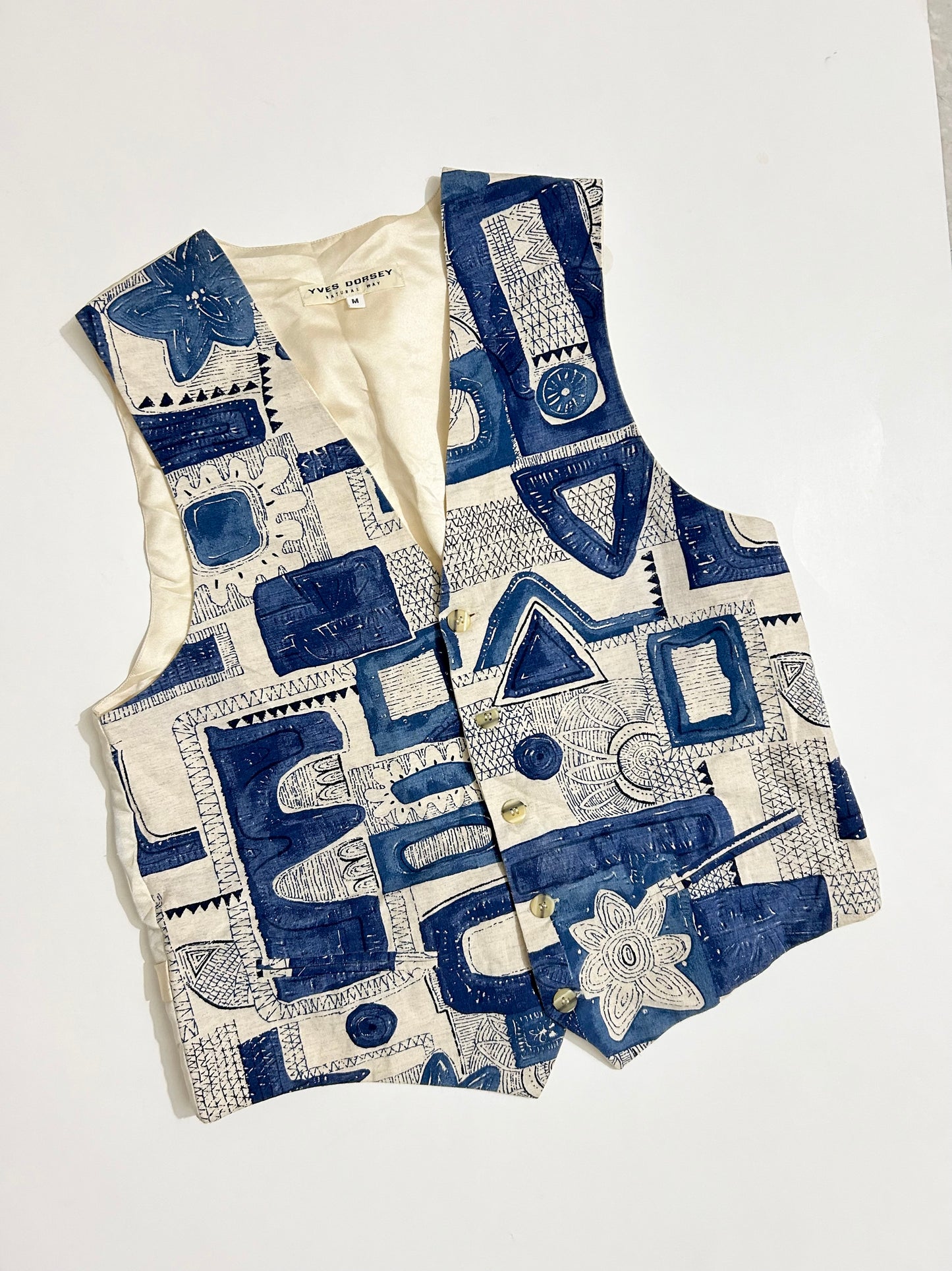 Vintage Blue Vest