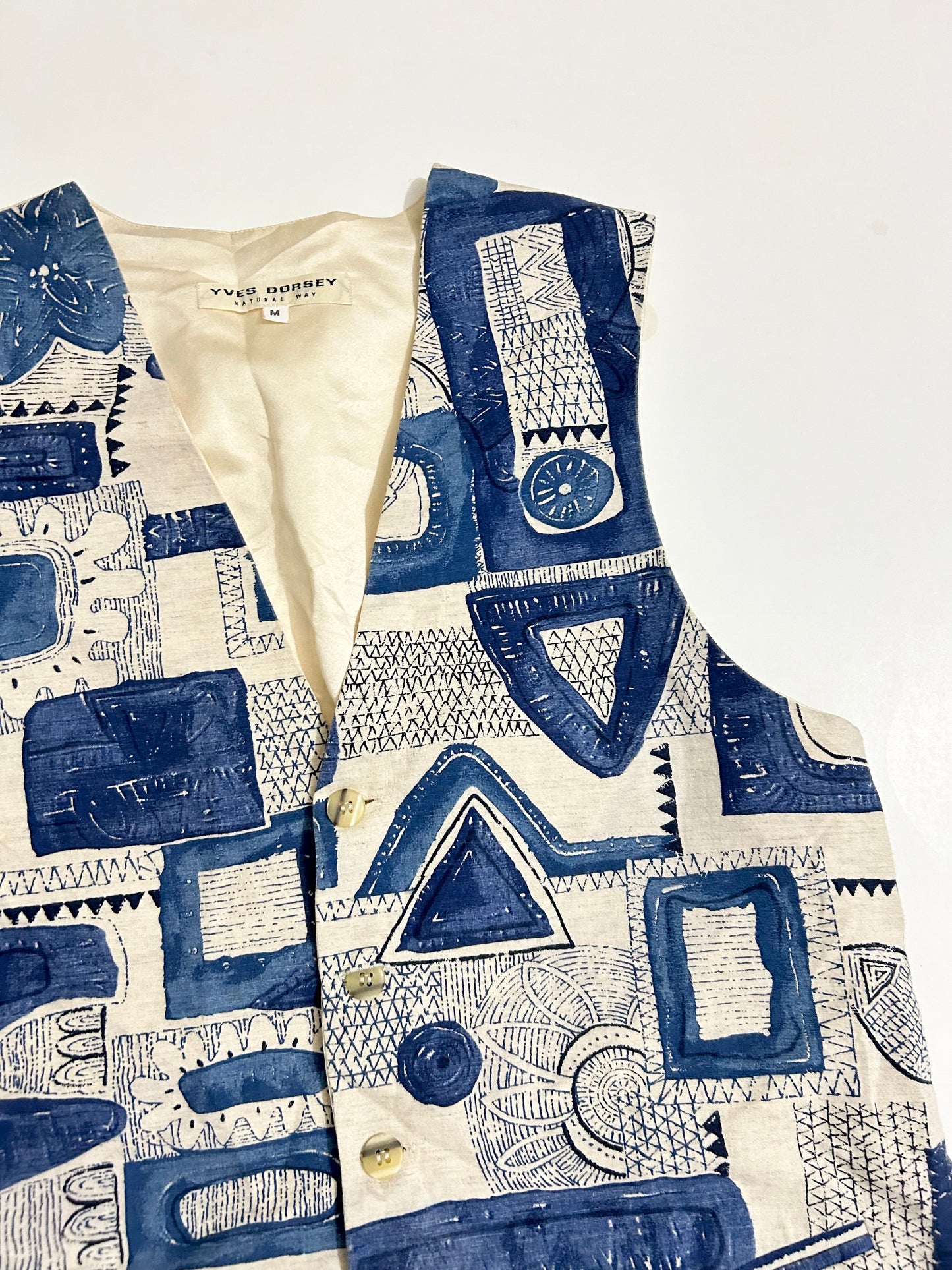 Vintage Blue Vest