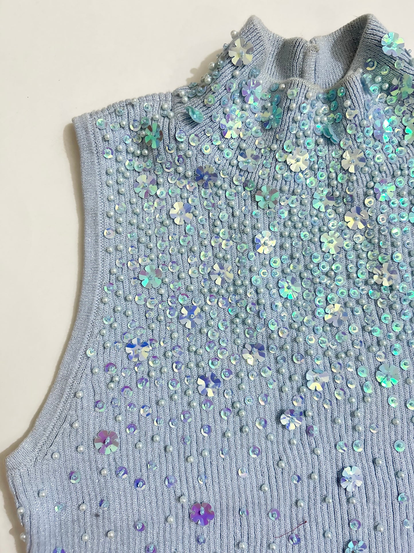 Pastel Rhinestone Top