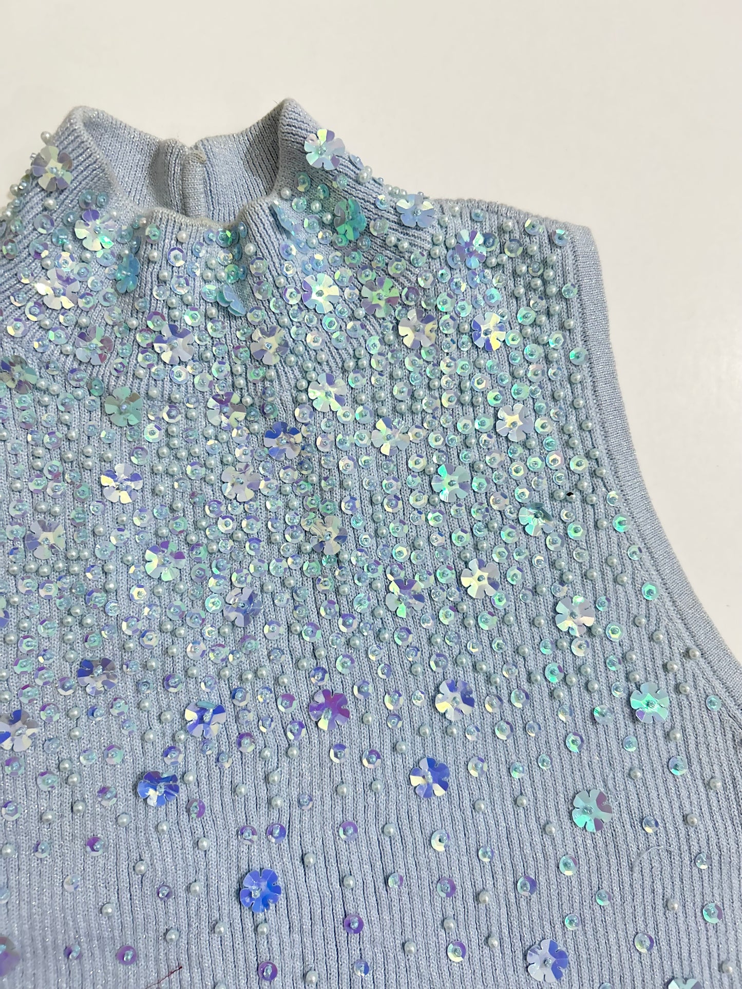 Pastel Rhinestone Top