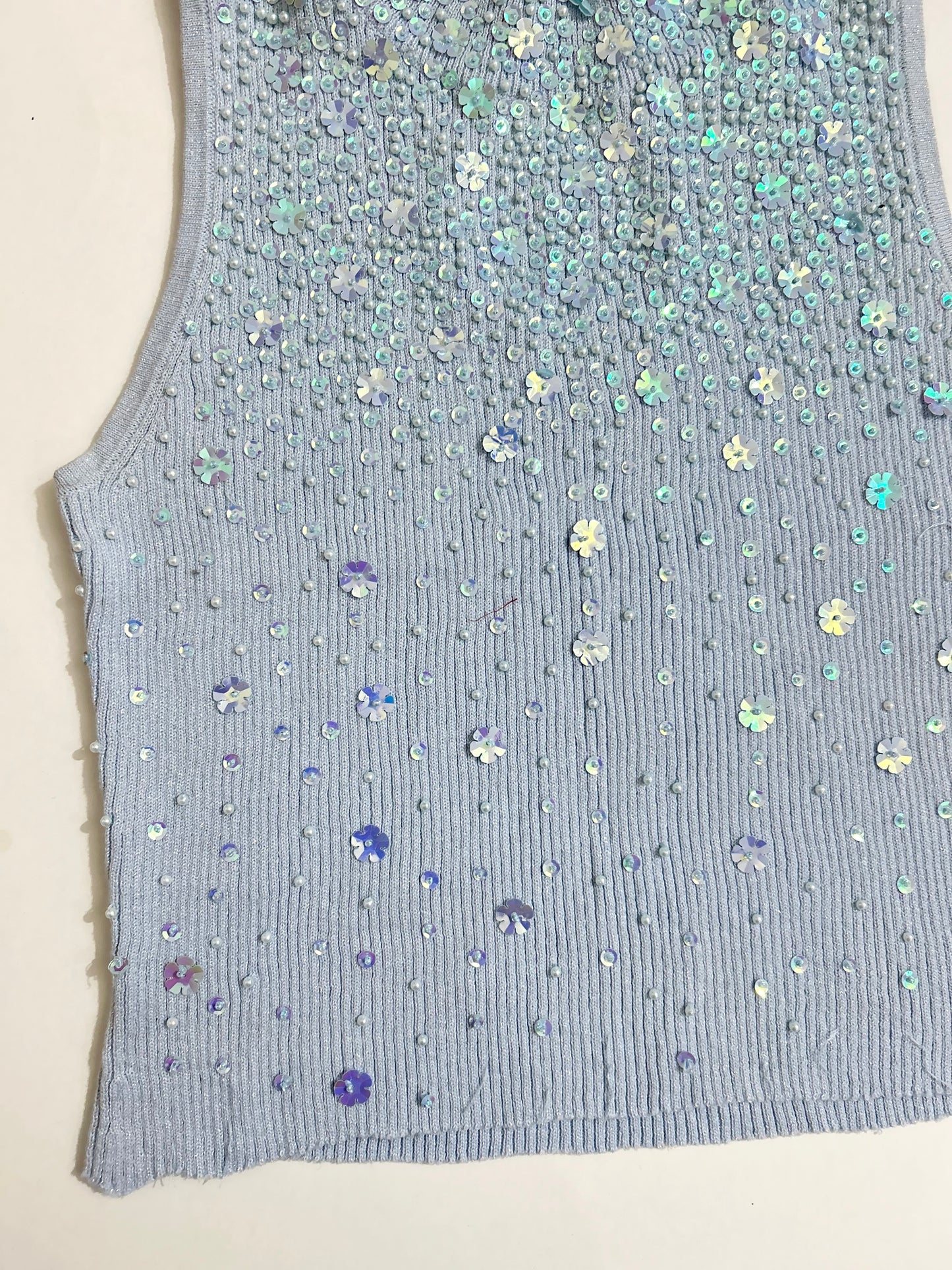 Pastel Rhinestone Top