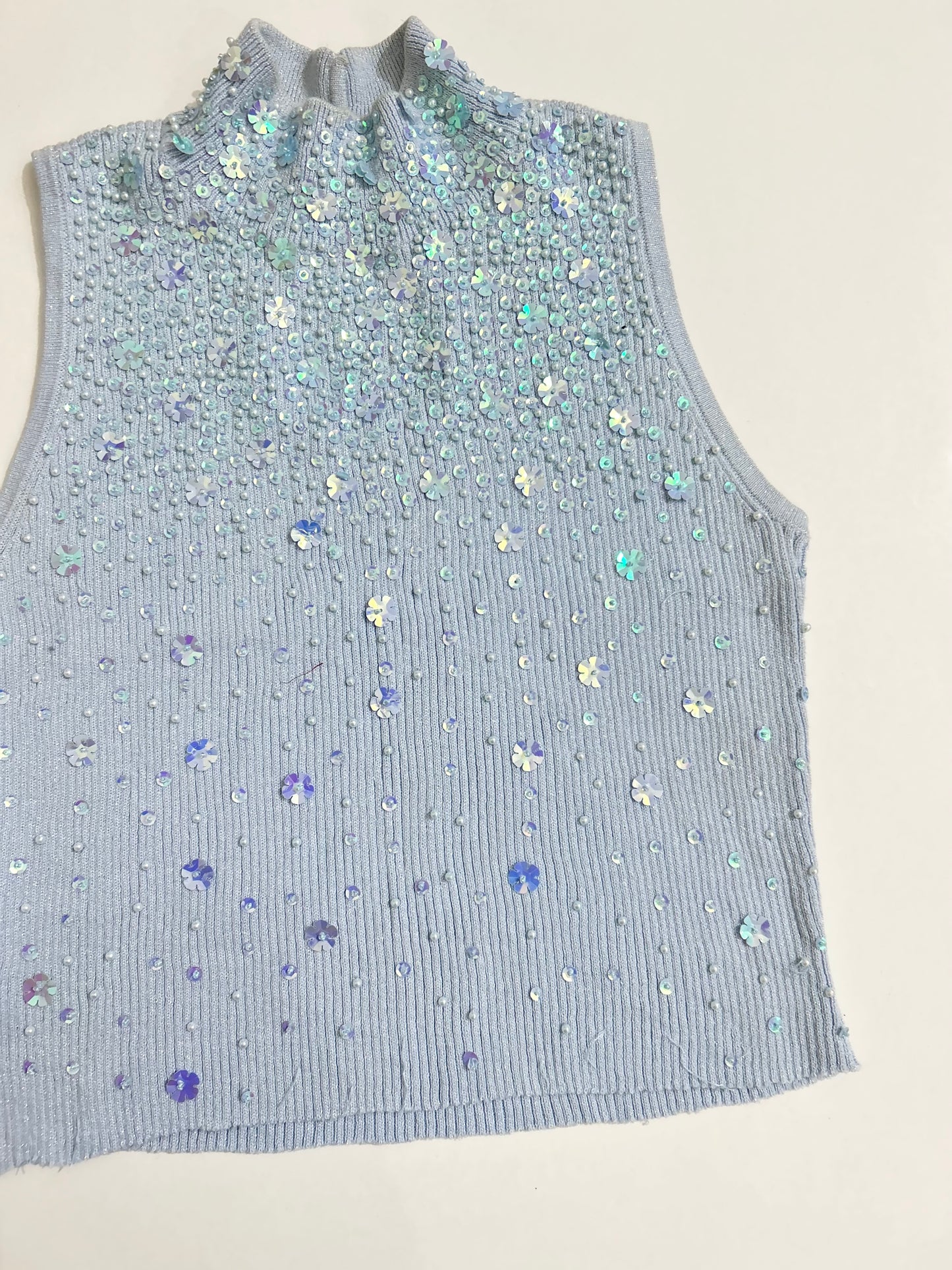 Pastel Rhinestone Top