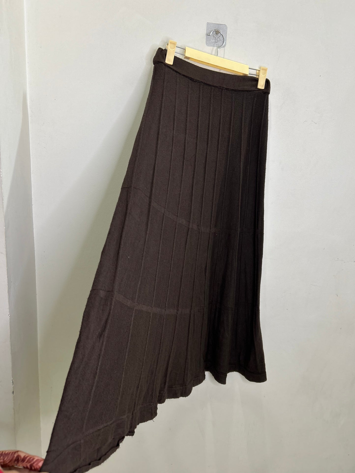 Solid Long Skirt