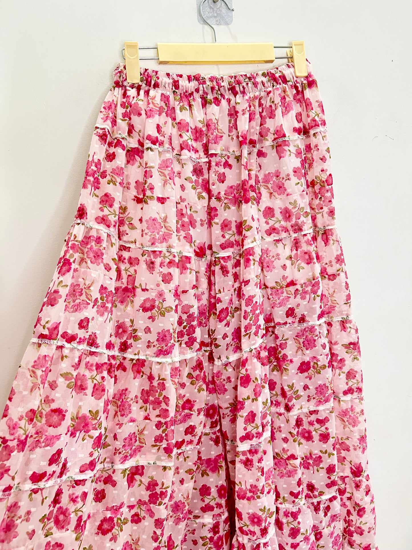 Mini Floral Print Skirt