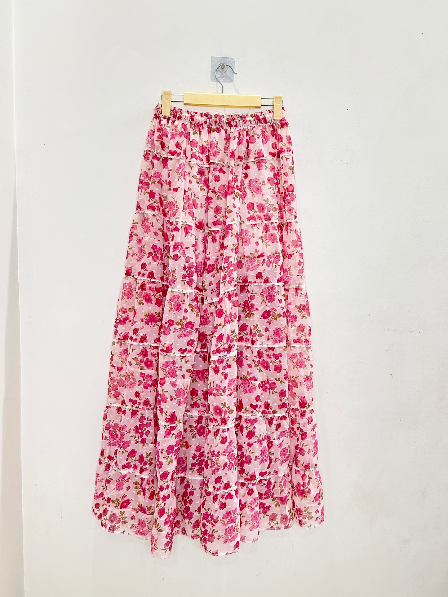 Mini Floral Print Skirt