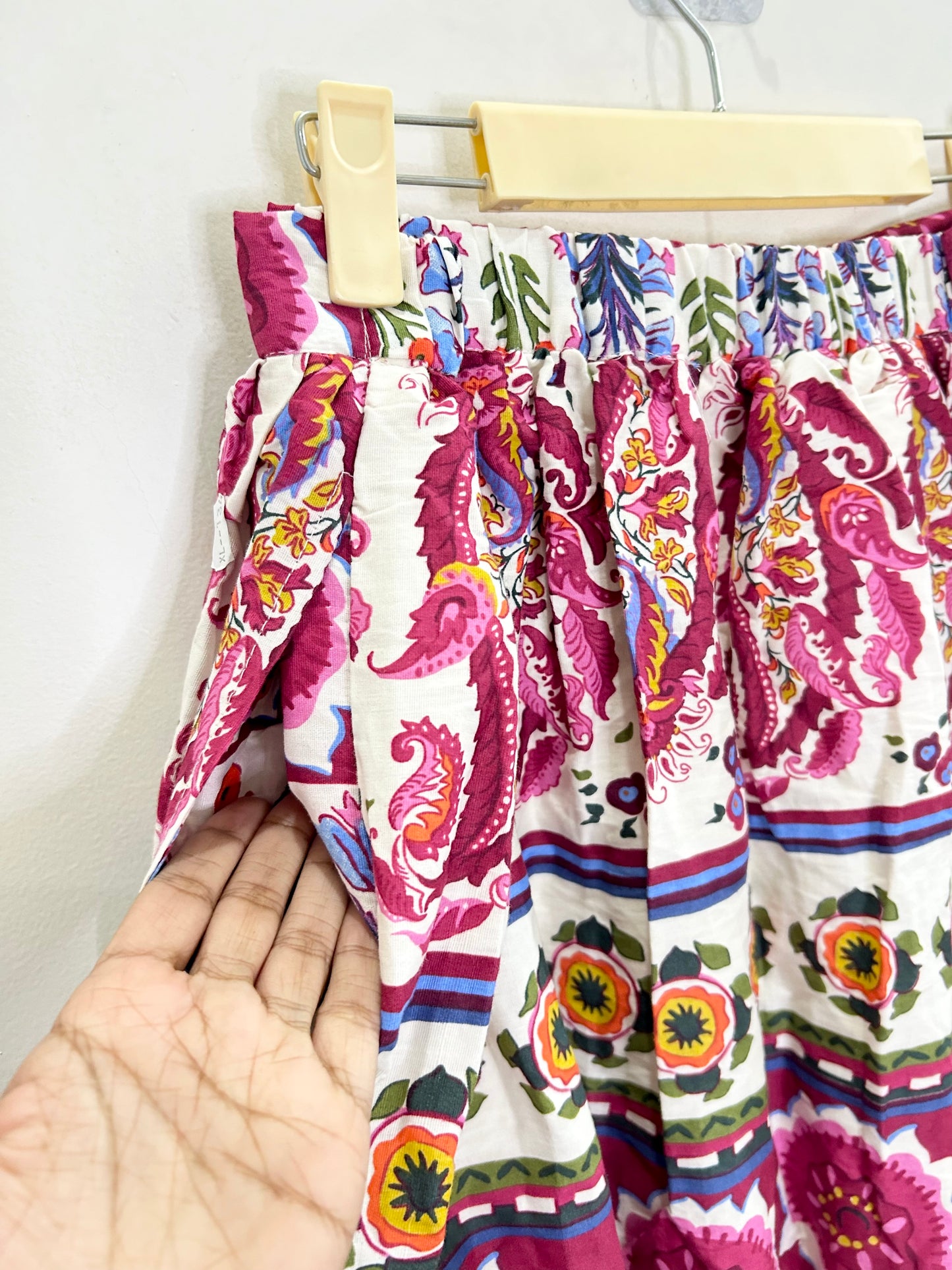 Floral Print Skirt (WITH POCKETS)